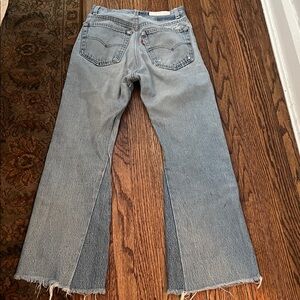 RE/DONE Levi’s Vintage Reconstructed 
501- White Label Red Tab